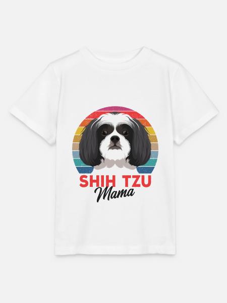Shih Tzu - Stanley/Stella Kinder T-Shirt MINI CREATOR - Weiß
