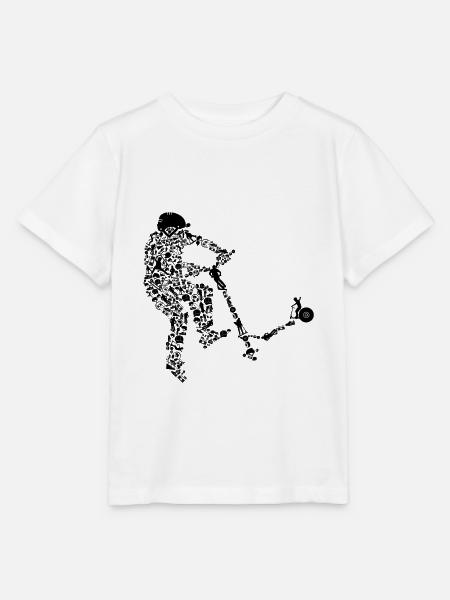 Scooter - Stanley/Stella Kinder T-Shirt MINI CREATOR  - Weiß