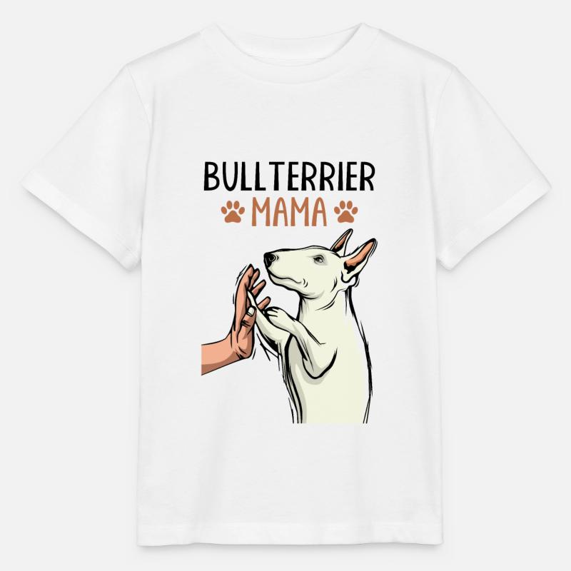 bull terrier - Stanley/Stella MINI CREATOR Kids’ T-Shirt - white