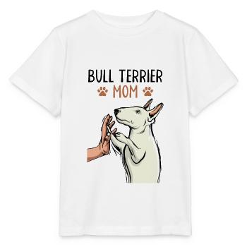 bull terrier - Stanley/Stella MINI CREATOR Kids’ T-Shirt - white - Front - Maike (125cm)