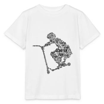 Scooter - Stanley/Stella Kinder T-Shirt MINI CREATOR  - Weiß - Vorne - Maike (125cm)