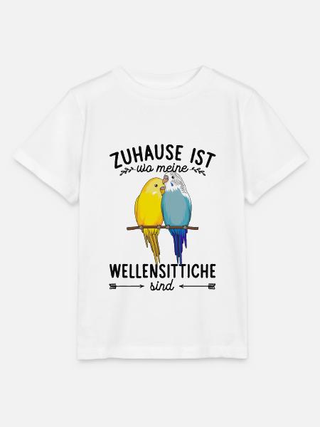 Wellensittich - Stanley/Stella Kinder T-Shirt MINI CREATOR - Weiß