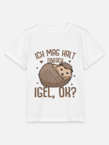 Igel - Stanley/Stella Kinder T-Shirt MINI CREATOR  - Weiß