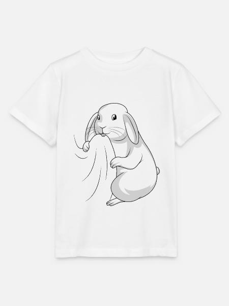 Hasen - Stanley/Stella Kinder T-Shirt MINI CREATOR  - Weiß