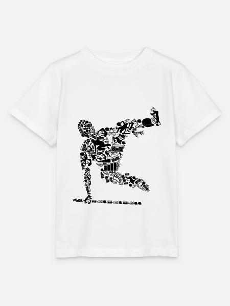 Parkour - Stanley/Stella Kinder T-Shirt MINI CREATOR - Weiß