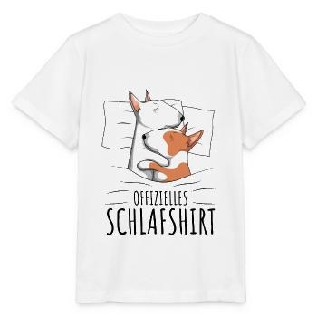 Bullterrier - Stanley/Stella Kinder T-Shirt MINI CREATOR  - Weiß - Vorne - Maike (125cm)