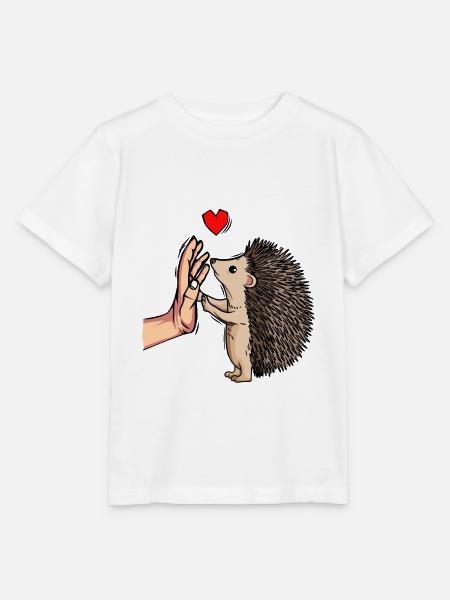 Igel Liebe Damen Kinder Kinder - Stanley/Stella Kinder T-Shirt MINI CREATOR - Weiß