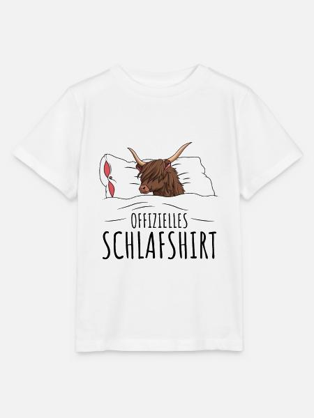 Schottisches Hochlandrind - Stanley/Stella Kinder T-Shirt MINI CREATOR - Weiß