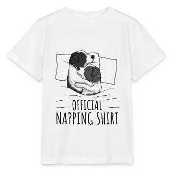 Border Collie - Stanley/Stella Kinder T-Shirt MINI CREATOR  - Weiß - Vorne - Maike (125cm)