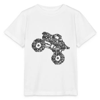 Monster Truck - Stanley/Stella MINI CREATOR Kids’ T-Shirt - white - Front - Maike (125cm)