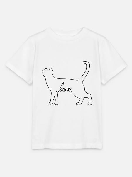Katzen - Stanley/Stella Kinder T-Shirt MINI CREATOR - Weiß