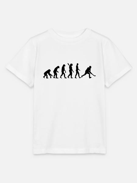 HOCKEY EVOLUTION! - Stanley/Stella Kinder T-Shirt MINI CREATOR  - Weiß