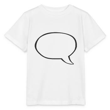 Sprechblase - Stanley/Stella Kinder T-Shirt MINI CREATOR  - Weiß - Vorne - Maike (125cm)