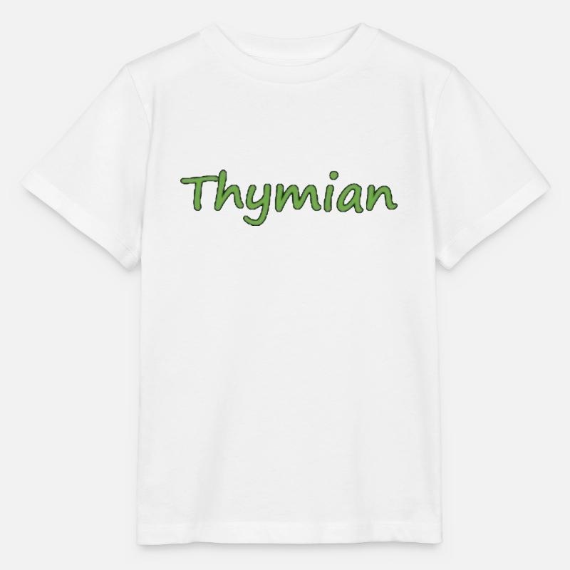 Thymian - Stanley/Stella Kinder T-Shirt MINI CREATOR  - Weiß