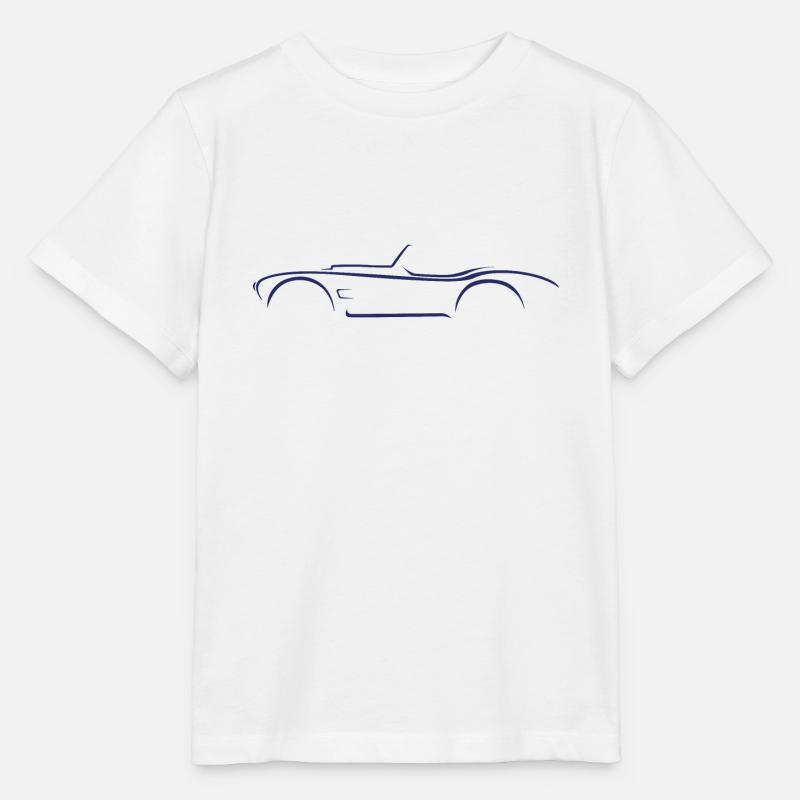 Esquisse Shelby AC Cobra - T-shirt bio MINI CREATOR Stanley/Stella Enfant - blanc