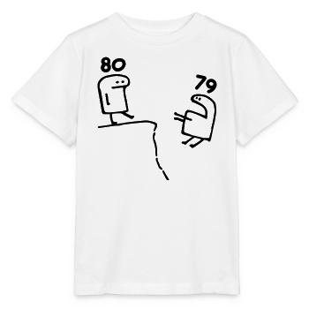 80th Birthday - 80th Birthday Fun 80th Birthday Gift - Stanley/Stella MINI CREATOR Kids’ T-Shirt - white - Front - Maike (125cm)