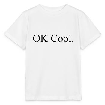 OK Cool. - Stanley/Stella Kinder T-Shirt MINI CREATOR  - Weiß - Vorne - Maike (125cm)