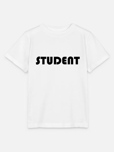 STUDENT Logo - Stanley/Stella Kinder T-Shirt MINI CREATOR - Weiß