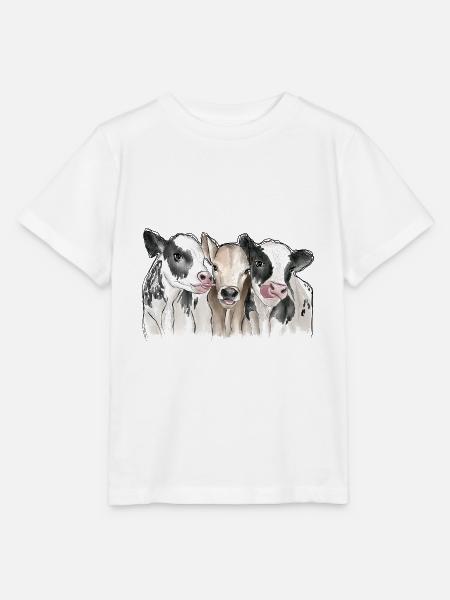 Cows Friends - Stanley/Stella Kinder T-Shirt MINI CREATOR - Weiß