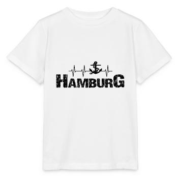 Hambourg - T-shirt bio MINI CREATOR Stanley/Stella Enfant - blanc - Devant - Maike (125cm)