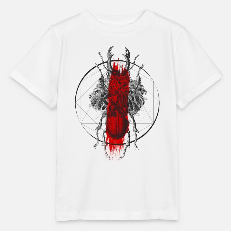 Scarab - T-shirt bio MINI CREATOR Stanley/Stella Enfant - blanc
