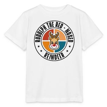 Rudolph - Stanley/Stella MINI CREATOR Kids’ T-Shirt - white - Front - Maike (125cm)
