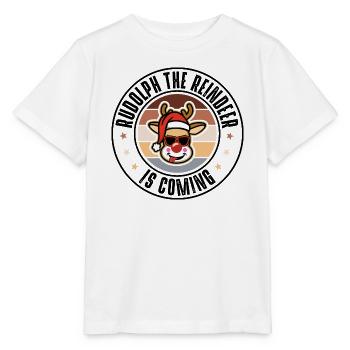 Rudolph - Stanley/Stella MINI CREATOR Kids’ T-Shirt - white - Front - Maike (125cm)