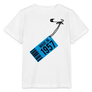 Birthday T-Shirt 1957 - Stanley/Stella MINI CREATOR Kids’ T-Shirt - white - Front - Maike (125cm)