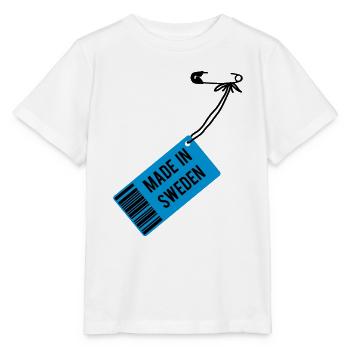 Fabriqué en Suède - T-shirt bio MINI CREATOR Stanley/Stella Enfant - blanc - Devant - Maike (125cm)