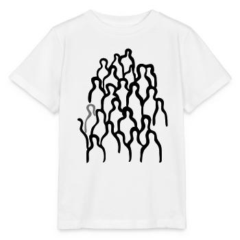 Contestataire - T-shirt bio MINI CREATOR Stanley/Stella Enfant - blanc - Devant - Maike (125cm)