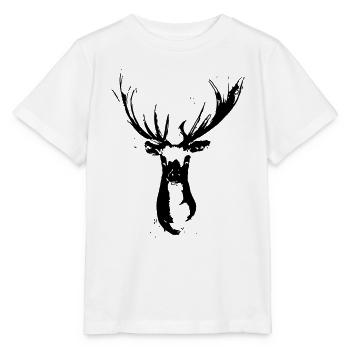 Rehbock Design - Stanley/Stella Kinder T-Shirt MINI CREATOR  - Weiß - Vorne - Maike (125cm)