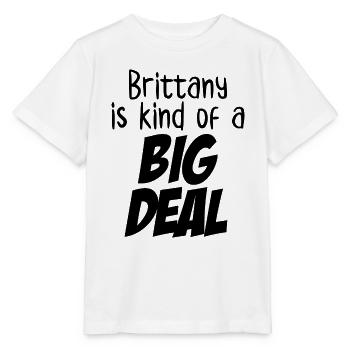Die Bretagne ist eine große Sache - Stanley/Stella Kinder T-Shirt MINI CREATOR  - Weiß - Vorne - Maike (125cm)