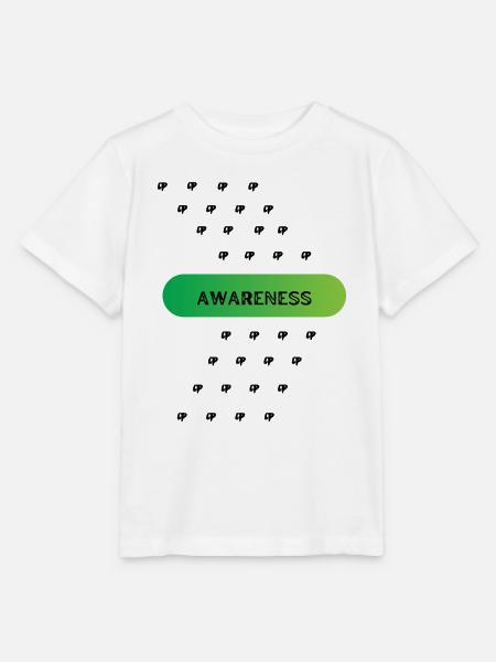 CP Bewusstsein - Stanley/Stella Kinder T-Shirt MINI CREATOR  - Weiß