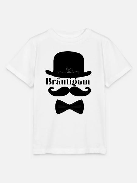 Bräutigam Gentleman - Stanley/Stella Kinder T-Shirt MINI CREATOR  - Weiß