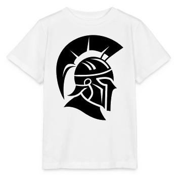 Sparta Guerrier Spartan - T-shirt bio MINI CREATOR Stanley/Stella Enfant - blanc - Devant - Maike (125cm)