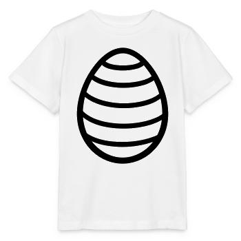 Easter Egg - Stanley/Stella MINI CREATOR Kids’ T-Shirt - white - Front - Maike (125cm)