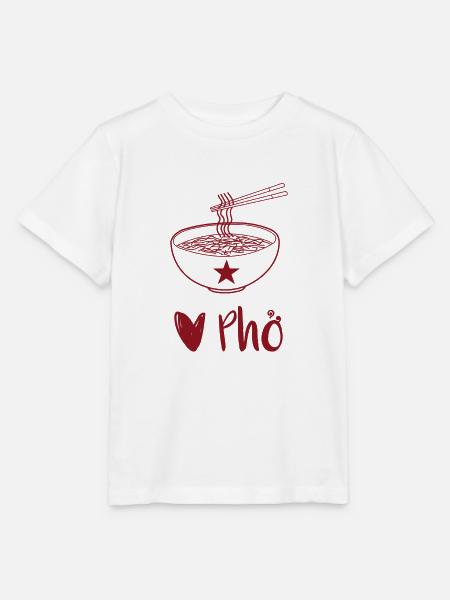 Liebe Pho - Stanley/Stella Kinder T-Shirt MINI CREATOR - Weiß