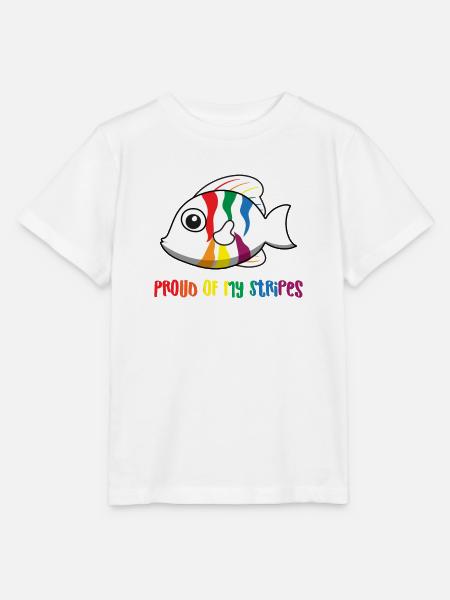 Gay - Proud - Homosexuell - Gay Pride - Geschenk - Stanley/Stella Kinder T-Shirt MINI CREATOR - Weiß