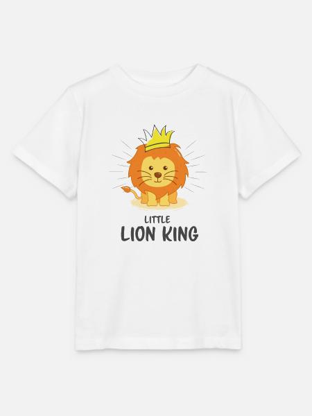 little lion king - Löwenkönig - Stanley/Stella Kinder T-Shirt MINI CREATOR - Weiß