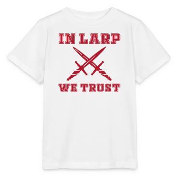 Larping - Stanley/Stella MINI CREATOR Kids’ T-Shirt - white - Front - Maike (125cm)
