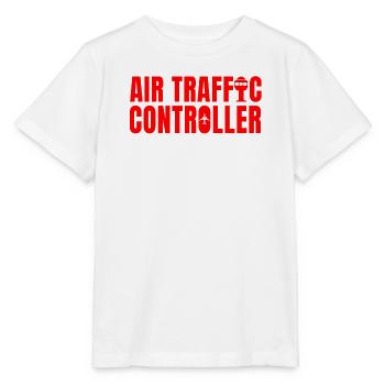 Air traffic controller - Stanley/Stella MINI CREATOR Kids’ T-Shirt - white - Front - Maike (125cm)