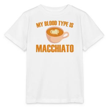Macchiato - T-shirt bio MINI CREATOR Stanley/Stella Enfant - blanc - Devant - Maike (125cm)