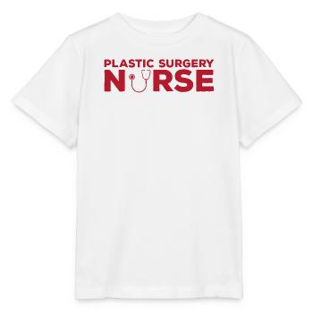 Plastische Chirurgie Krankenschwester Motiv - Stanley/Stella Kinder T-Shirt MINI CREATOR  - Weiß - Vorne - Maike (125cm)