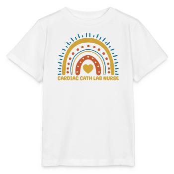 Infirmière de laboratoire de cathétérisme cardiaque - T-shirt bio MINI CREATOR Stanley/Stella Enfant - blanc - Devant - Maike (125cm)