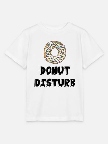 Donut disturb /Geschenk Idee - Stanley/Stella Kinder T-Shirt MINI CREATOR  - Weiß