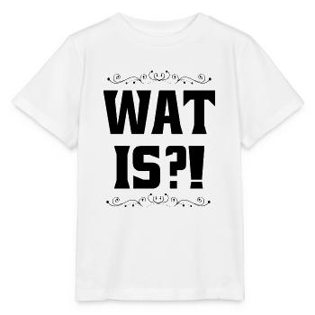 WAT IS - Ruhrpott Begrüßung - Stanley/Stella Kinder T-Shirt MINI CREATOR  - Weiß - Vorne - Maike (125cm)