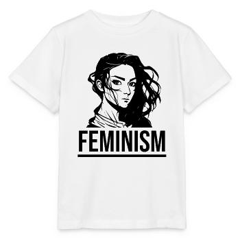 FEMINISM - Stanley/Stella Kinder T-Shirt MINI CREATOR  - Weiß - Vorne - Maike (125cm)