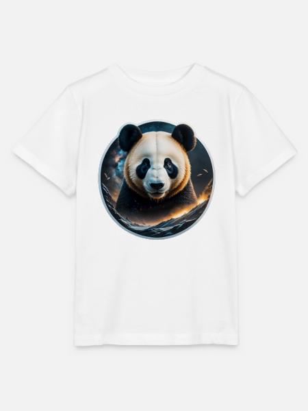 Panda - Stanley/Stella Kinder T-Shirt MINI CREATOR - Weiß
