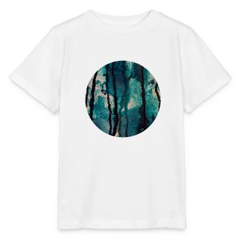 Blue Spheres and Tears I - Stanley/Stella MINI CREATOR Kids’ T-Shirt - white - Front - Maike (125cm)