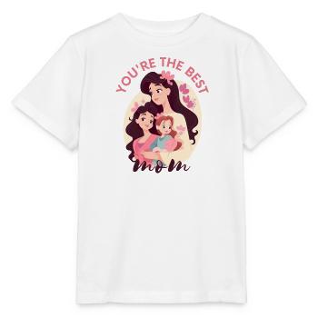 Happy Mother s Day two daughters - Stanley/Stella MINI CREATOR Kids’ T-Shirt - white - Front - Maike (125cm)